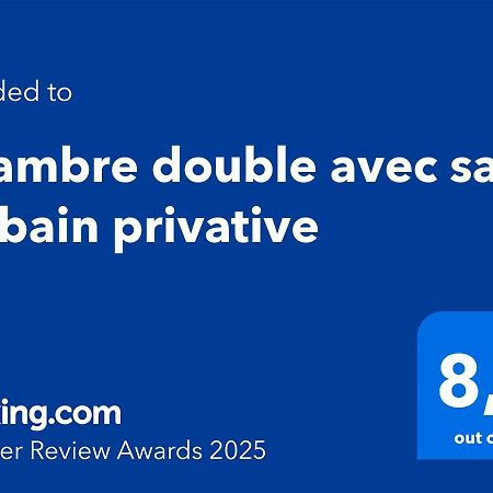 Chambre Double Avec Salle De Bain Privative Auxerre Exterior foto