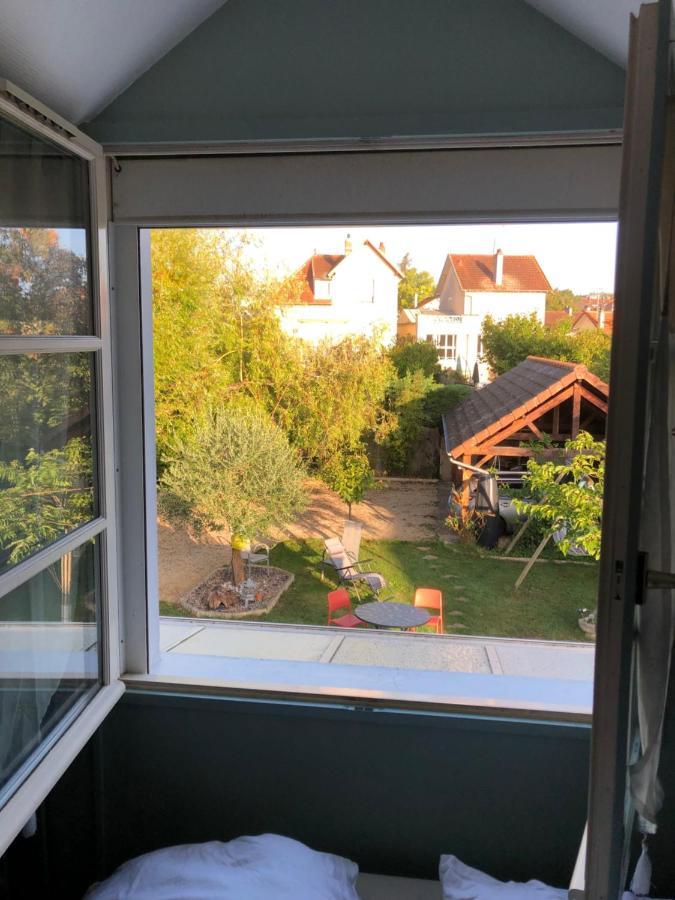 Chambre Double Avec Salle De Bain Privative Auxerre Exterior foto